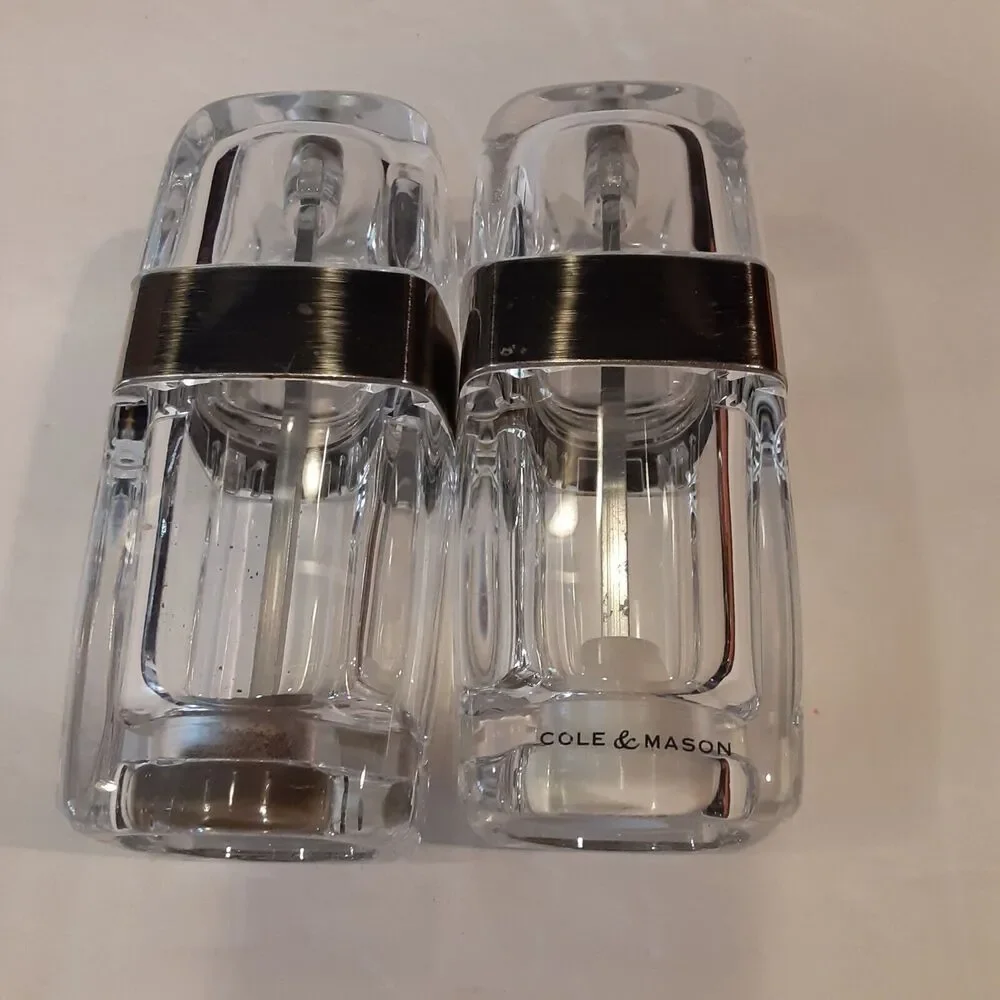 Cole & Mason Salt & Pepper Shakers Timeless Clean Lines